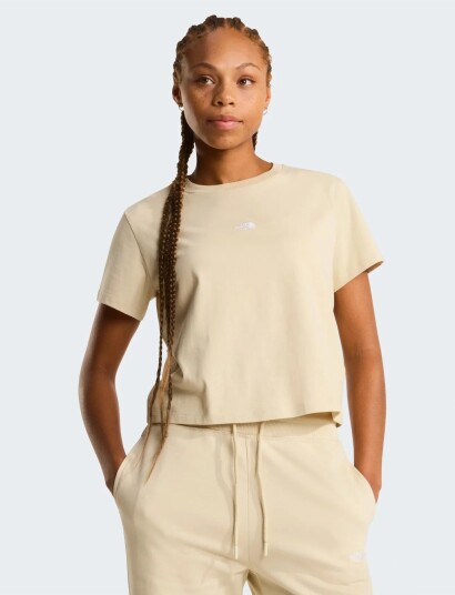 The North Face W Essential Regular Short Sleeve Cutie T   White   L