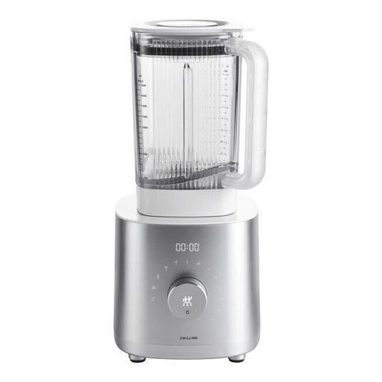Zwilling Enfinigy 1,8L Power Blender 1600W Sølv med BPA-fri Tritan-kanne Zwilling Enfinigy 1,8L Power Blender 1600W Sølv med BPA-fri Tritan-kanne