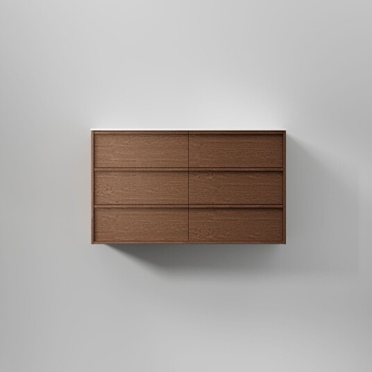 INR Iconic Nordic Rooms Terra Servantskap Dark oak / 120cm Dobbel Carve