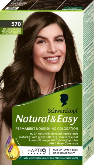 Schwarzkopf Professional Natural & Easy 570 Maron Medium Brown Schwarzkopf Professional Natural & Easy 570 Maron Medium Brown