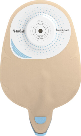 Confidence BE uro soft convex midi 25 mm sand 10 stk