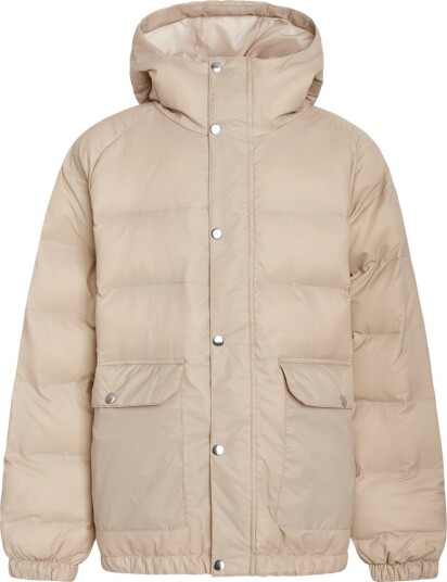 Grunt Polstret Jakke   GRMontroux   Havremelk   Grunt   14 år (164)   Dunjakke   Beige