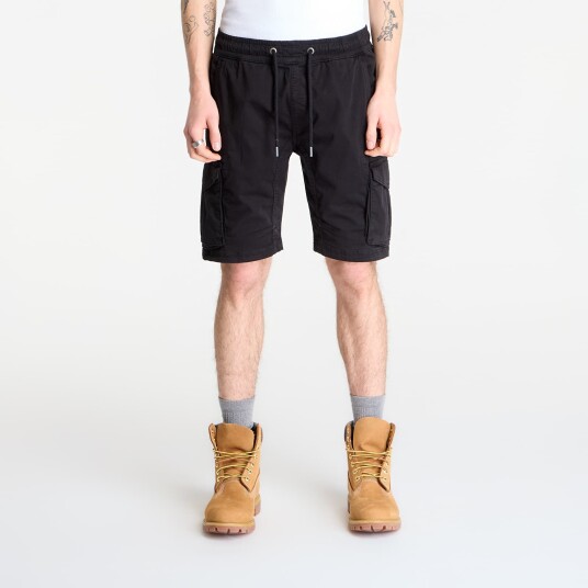 Alpha Industries Cotton Twill Jogger Short Black XXL