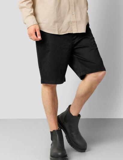 Clean Cut Copenhagen Milano Twill Shorts - Black - XS