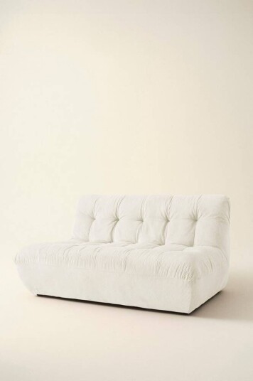 KELSO sofa 2 seter Natur røykaktig