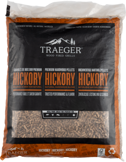 Traeger FSC Hickory Pellets 9kg