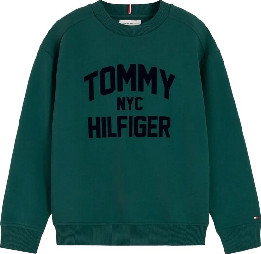 Tommy Hilfiger Brand Love Crew RURAL GREEN 176 Tommy Hilfiger Brand Love Crew RURAL GREEN 176