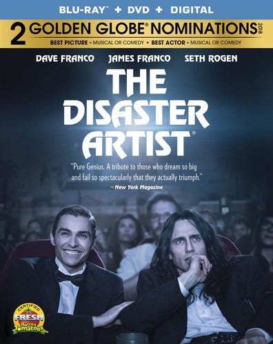 Disaster Artist Bluray Disaster Artist Bluray