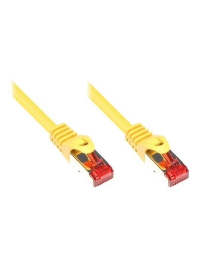 Rns® Patchkabel Mit Rastnasenschutz Cat. 6 S/Ftp Pimf Pvc 250Mhz Gelb 5M Good Connections (8060-050Y)