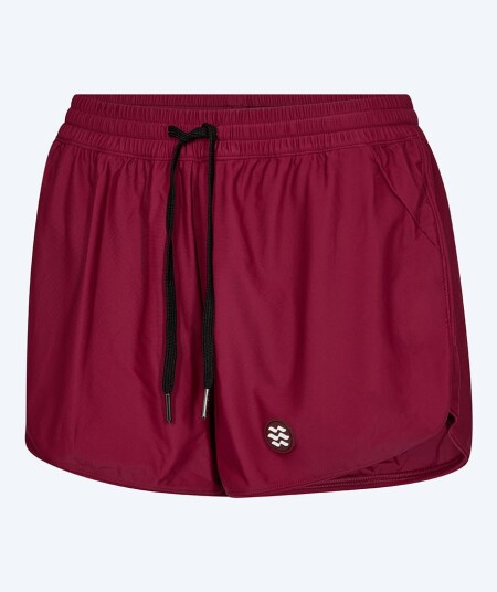 Watery badeshorts til damer - Remington - Mørkerød - Badetøy for damer - Shorts