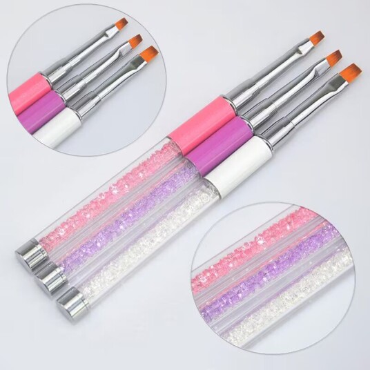3st UV-penslar nagelpenslar penslar naglar