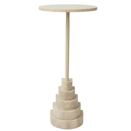 AYTM SOLUM Sidebord H67 Lys Sand/travertin AYTM SOLUM Sidebord H67 Lys Sand/travertin