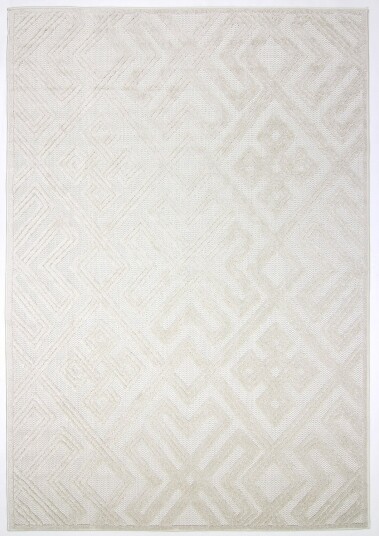 Shaggy Indoor Outdoor Shirley cream Størrelse: 240 x 340 cm