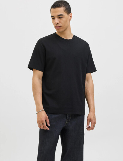Jack & Jones Jjeaustin Tee Ss Noos   Black   S