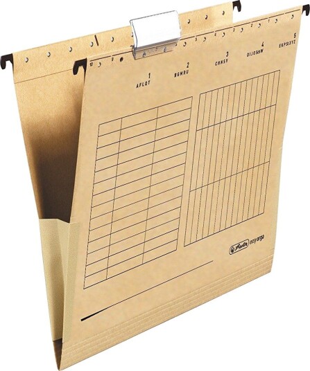 Herlitz 10843373 A4 Kartong Brun 25 Ark