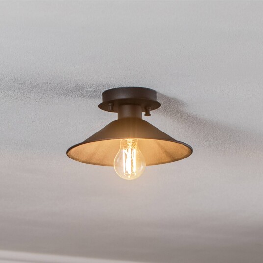Opviq Taklampe Berceste N-659 1 lyskilde Ø24 cm svart