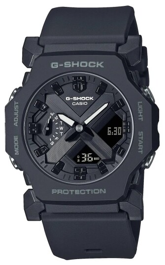 Casio Herreklokke GA 2300 1AER G shock Sort/Resinplast Ø42.1 mm