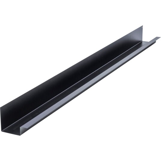 Isola Skottrenne Powertekk Plano Matt Varmgalvanisert Stål Dekkende 1175mm Venstre Sort Isola Skottrenne Powertekk Plano Matt Varmgalvanisert Stål Dekkende 1175mm Venstre Sort