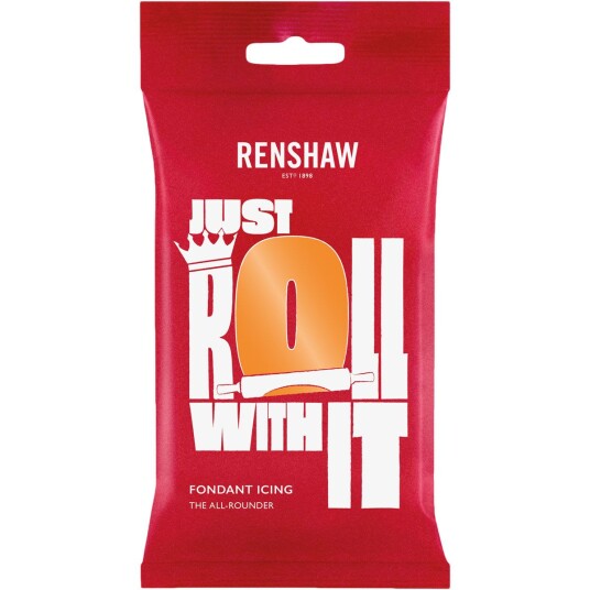 Oransje Fondant Fra Renshaw 250g 