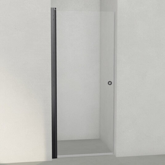 INR Iconic Nordic Rooms Dusjnisje Linc 2 Original Svart Matt / 87,5cm Grått Glass