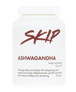 SKIP Ashwagandha 300mg 90 kapsler SKIP Ashwagandha 300mg 90 kapsler