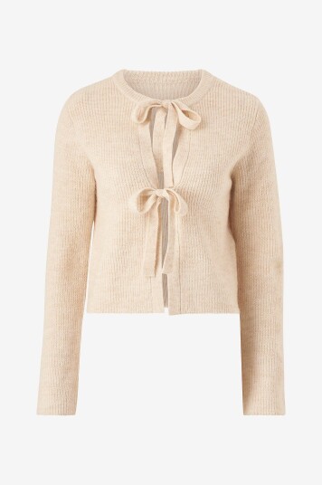 Object - Kardigan objParvi Knit Cardigan 130 - Beige Object - Kardigan objParvi Knit Cardigan 130 - Beige