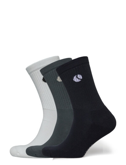 Björn Borg Core Crew Sock 3P - White - 36-40