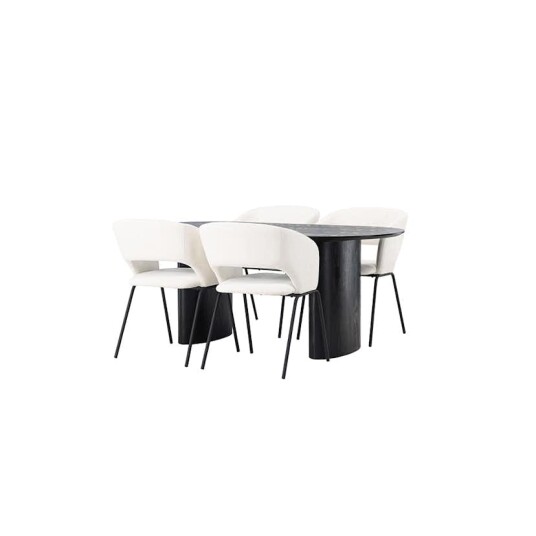 Venture Home Spisegruppe Venture Home Isolde med 4 stk Day Stoler GR23612