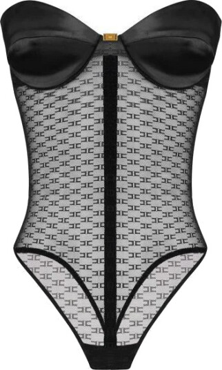 Elisabetta Franchi Dame Topper Svart M, Elisabetta Franchi Dame Topper Svart M,