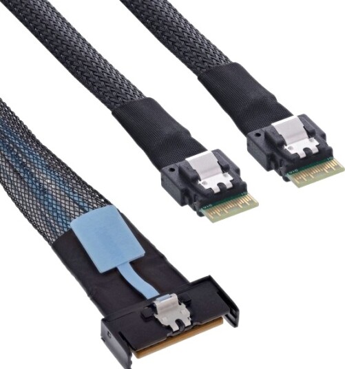 Inline 27663A 0,5 M Mcio X8 2X 4I Sff 8654 Rett Rett Hankjønn