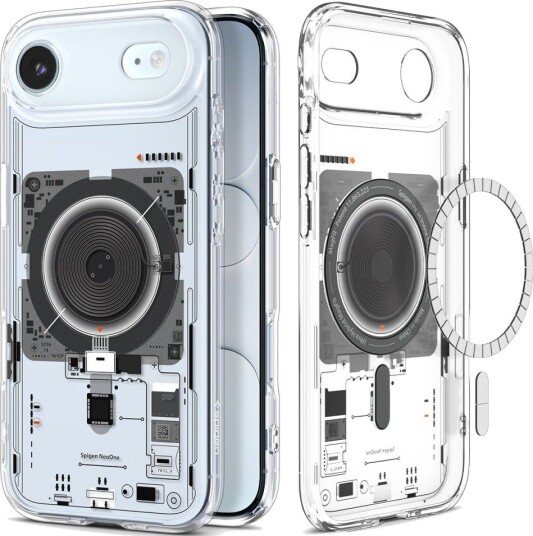 Spigen Ultra Hybrid MagSafe Deksel for iPhone 17 Pro - Gjennomsiktig