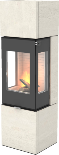 Rais Nexo PST 160 Mocca Vedovn Med Sideglass Og Glassdør Porto Stone Rais Nexo PST 160 Mocca Vedovn Med Sideglass Og Glassdør Porto Stone