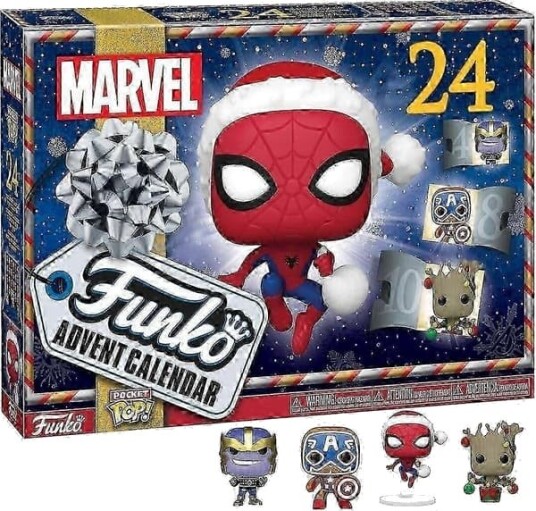 Funko Pop! Julekalender:   Jul Flerfarget Én størrelse_1   DX[YJD]