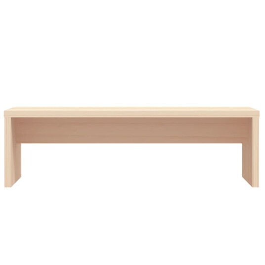 vidaXL Monitorstativ 50x27x15 cm heltre furu vidaXL Monitorstativ 50x27x15 cm heltre furu