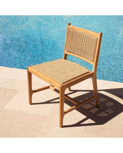 Pivetti spisestol natural teak