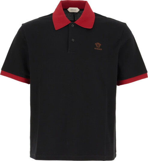 Versace Herre Topper Svart XL, Versace Herre Topper Svart XL,