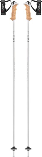 Leki Women's Stella S White-Silver-Whitegold White-Black-Silver 125cm