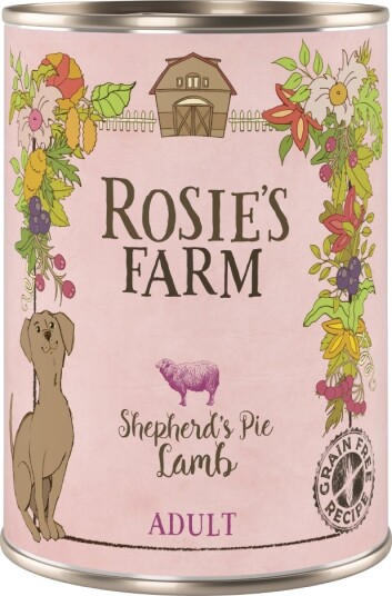 Rosie'S Farm Våtfôr Adult Lam 6 X 400 G