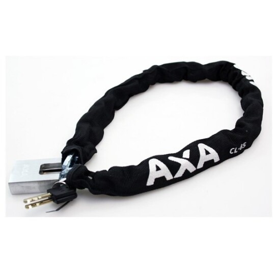 AXA CLINCH 105 Svart Kjedelås  95 x 7,5 mm