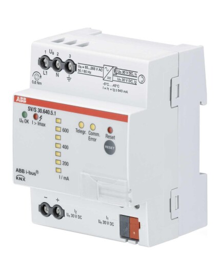 ABB 2CDG110146R0011 Spenningsaggregat med diagnose 640mA LED display ekstra 30V DC Elfordeling & strømforsyning