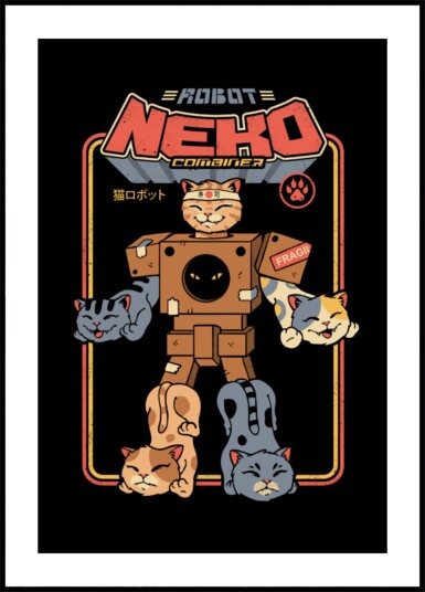 Robo Cat Combiner Plakat / 70x100