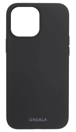 Onsala Silikon Deksel til iPhone 13 Pro Max - Svart