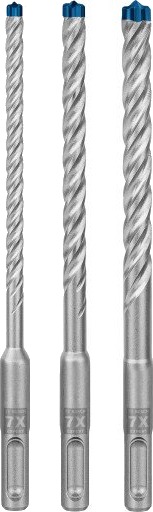 Bosch Expert SDS-plus-7X Hammerborsett 3 Deler 6-10 mm for Armert Betong