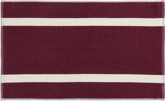 Stripe Badematte Vinrød Stripe Badematte Vinrød