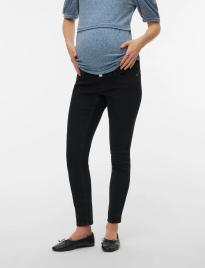 Vero Moda Maternity Vmmpolly Mr Skinny Jeans Ra135 Black L x 32