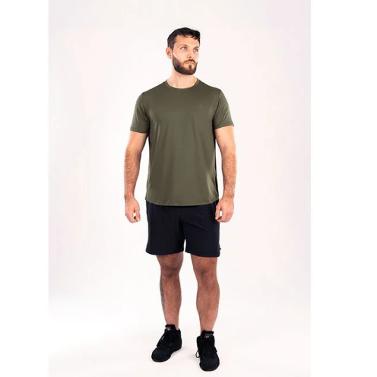 Star Wear Star Mesh T shirt Moss Green Grön XX large