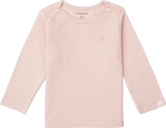 Noppies U Tee Rib Natal Ls - P778 ROSE SMOKE - 44