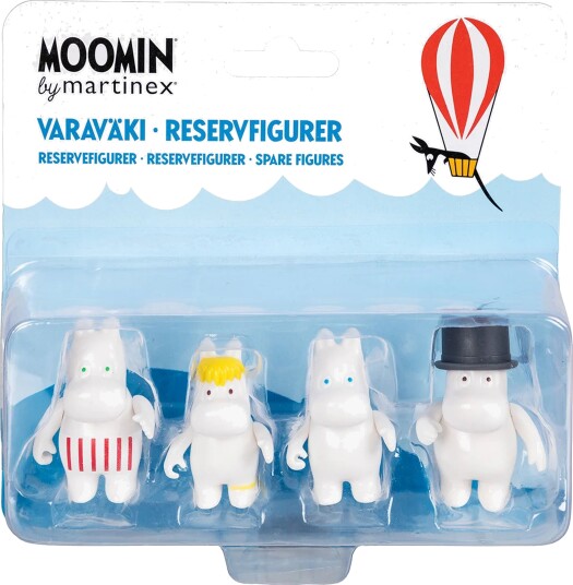 Mumin Familie Figursett - Mummifamilien i Plast