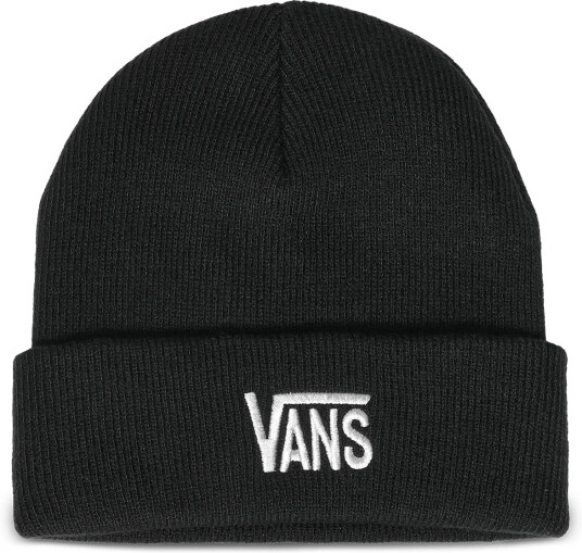VANS Stretch Logo Tall Cuff Beanie Black ONE SIZE