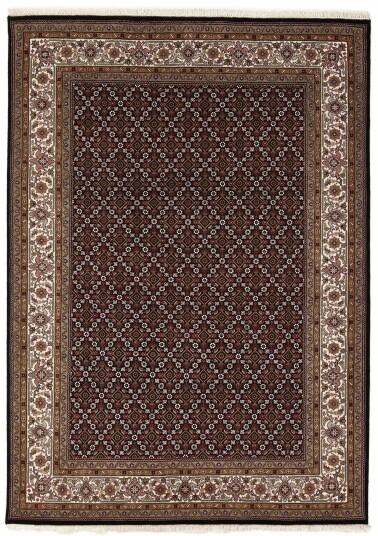 Håndknyttet. Opphav: India Tabriz Indi Teppe 173x243